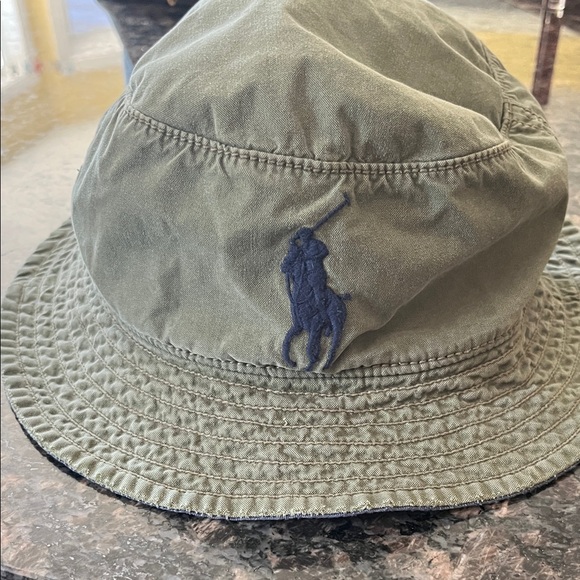 Vintage polo / Ralph Lauren Green Bucket Hat size small/ medium - Picture 1 of 8